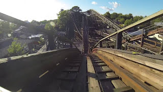 Rutschebanen  Bakken  Onride Mounted POV [upl. by Ayerf]