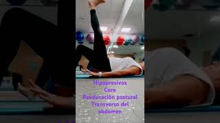 Core y reeducación postural respiración consciente incontinenciaurinaria suelopelvico diastasis [upl. by Thurlough155]