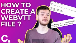 How to Create and Customize WebVTT Subtitle File [upl. by Denn]