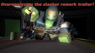 OVERANALYZING THE SLASHER REWORK TRAILER [upl. by Queri764]