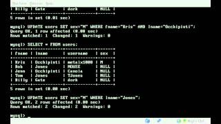 MySQL  Add and Delete Columns  BASH  Linux [upl. by Iharas]