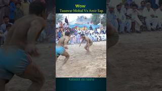 Tasawar mohal new kabaddi shorts youtubeshorts dangal [upl. by Redleh]