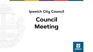 Ipswich City Council  Council Meeting  24 October 2024 [upl. by Ligriv]