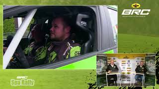 KroonOil BRC 2023  Round 12 Spa Rally  Live SS16 Theux [upl. by Nalyak]