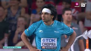 A historic World Championship gold for Neeraj Chopra  Paris 2024  JioCinema amp Sports18 [upl. by Sesiom497]