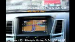 Testing GPS of 2011 Mitsubishi Montero GLSV VGT [upl. by Blynn]