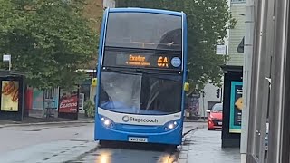 Stagecoach South West WA13 GDJ 15888 Scania Enviro400 [upl. by Nataniel]