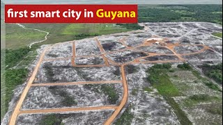 The first smart city in Guyana Silica City [upl. by Mahmud274]