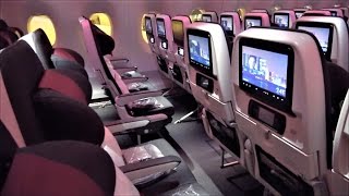 Qatar A350 Economy Class Review [upl. by Argela]