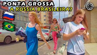 🇧🇷 Ponta Grossa Paraná Brazil — The Brazilian Russia — 2023 【 4K UHD 】 [upl. by Nniw]