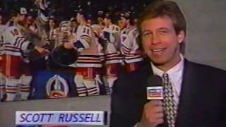 1995 Quebec Nordiques vs New York Rangers Game3 First Round [upl. by Aneet]