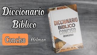 Diccionario bíblico conciso Holman [upl. by Eilloh975]