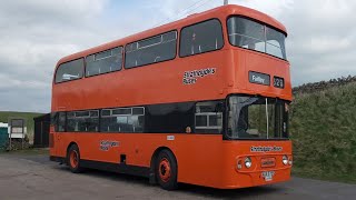 Preserved Strathclydes Buses Leyland Atlantean LA1204 XUS 575S [upl. by Adnorat]