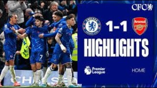 Chelsea vs Arsenal 11 Highlights Premier League 2425 [upl. by Manson]