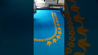 Ume embroidery Machine bangalore 7780770797umeembroidery blousedesigns fashionembroidery [upl. by Ermengarde603]