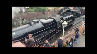 Severn Valley Railway trains at Bridgnorth [upl. by Cynthy486]