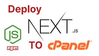 How to Deploy Next js App on Cpanel  Learn how to host Next js App on Namecheap Hosting Server [upl. by Ycats]