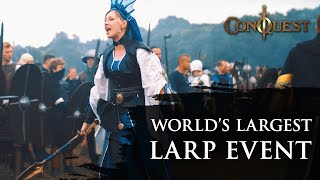 Worlds LARGEST LARP Event  quotTHIS IS ONLY THE BEGINNINGquot  ConQuest of Mythodea [upl. by Nnayllek]