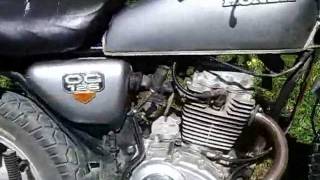 Honda CG 125 with hybrid ChineseJap 150cc engine [upl. by Tibbitts]