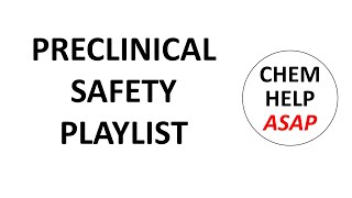 preclinical drug safety programs  playlist welcome [upl. by Ertsevlis]