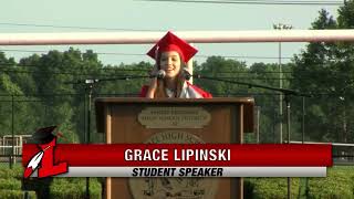 Grace’s commencement speech Lenape Class of 2024 [upl. by Lunt]