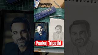 Pankaj Tripathi sketch  Drawing of Pankaj Tripathi  Bollywood best actor [upl. by Peskoff484]