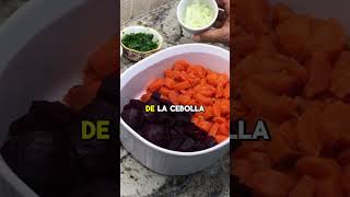 Cómo Hacer una DELICIOSA ENSALADA DE REMOLACHA Y ZANAHORIA [upl. by Dorolisa]