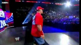 WWE Raw All Star Night John Cenas Entrance 2011360pavi [upl. by Atterol]