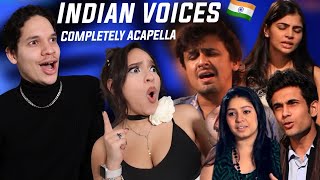 TURN OFF THE AUTOTUNE Waleska amp Efra react to PERFECT INDIAN VOCALS ft Chinmayi Sonu Sunidhi [upl. by Leicester]