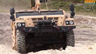 Sherpa Light Scout Renault Trucks Defense 4x4 tactical armoured vehicle high mobility and payload [upl. by Aninaj289]