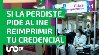 Con o sin cita Requisitos y cómo pedir la reimpresión de la credencial del INE [upl. by Beckerman787]