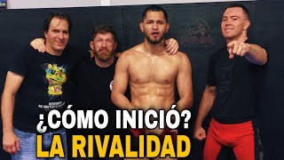 ¿CÓMO INICIÓ LA RIVALIDAD entre Colby Covington y Jorge Masvidal [upl. by Bud]