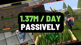 Earn 1918m every 14 days passively  Laziest ever OSRS money maker [upl. by Eiramasil742]