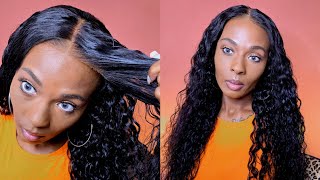 Easy And Affordable Water Wave 5x5 Hd Lace Wig Ft Unice Hair 💓 [upl. by Audri]