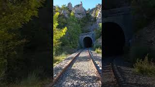 Enjoying the Velorail of Larzac  Bikerail in France [upl. by Darrey]