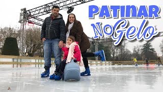 VLOG Patinando no Gelo  Tombos  Encontrando Masha e o Urso [upl. by Evante]