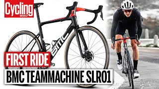 New 2021 BMC Teammachine Hands On With BMCs Latest Race Bike  Cycling Weekly [upl. by Attenaj]