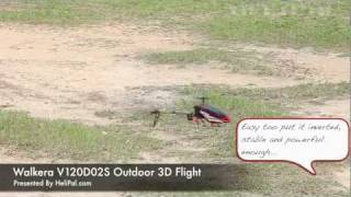 HeliPalcom  Walkera V120D02S Helicopter Outdoor 3D Flight [upl. by Mclaurin]