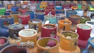 ¿Qué pasa con los cilindros de gas viejos En México se reciclan [upl. by Calise]