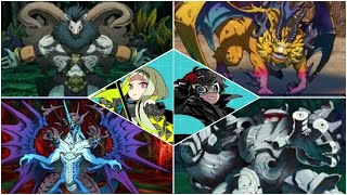 Etrian Odyssey HD All Bosses [upl. by Nealah953]