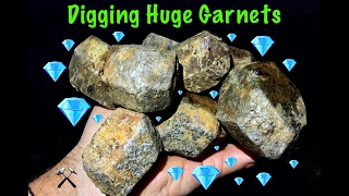 Digging for Large Garnet Crystals in North Carolina quotThe Crystal Collectorquot [upl. by Haveman]