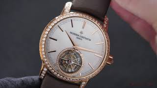 Vacheron Constantin Traditionnelle Tourbillon handson [upl. by Honoria489]