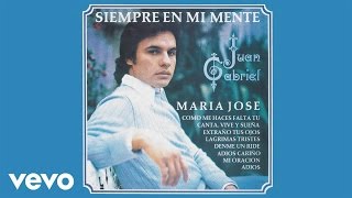 Juan Gabriel  María José Cover Audio [upl. by Ahsekad412]