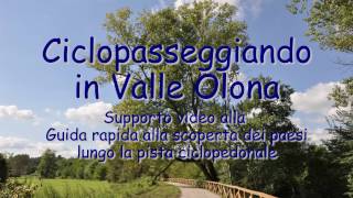 Pista Ciclopedonale della Valle Olona CastellanzaOlgiate Olona [upl. by Feliza]