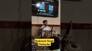 Rudransh performing tabla  Chakardar with Harmoniyam Harshit upadhyay ji  Shilpayan Music Hub [upl. by Romeon835]