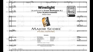 Winelight Grover Washington Jr 79 or 10 piece band instrumental ensemble [upl. by Silletram]