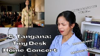 REACCIONO por PRIMERA VEZ a C TANGANA Tiny Desk Home Concert [upl. by Brownson382]