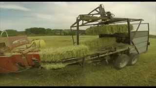 40 Bale Stacker FOR SALE [upl. by Shurlocke]