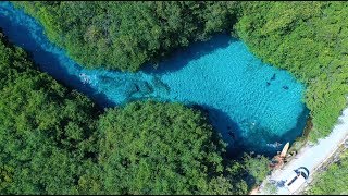 Beautiful 4k Aerial Footage of Akumal and Tulum Mexico [upl. by Ilujna]