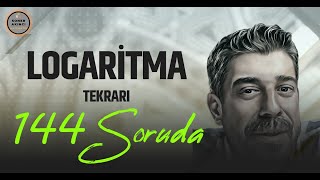 Logaritma Tekrarı  144 Soru [upl. by Edniya]